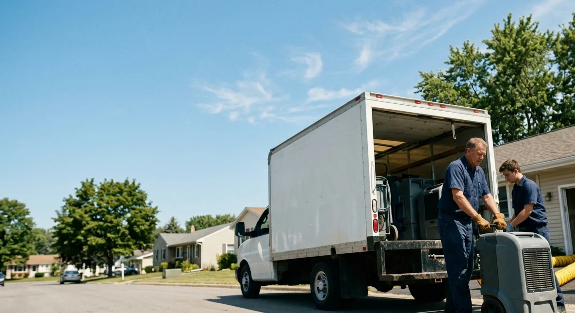 Water Damage Cleanup in Streamwood, IL near me
